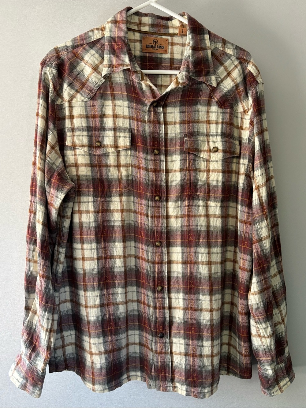 Redhead Ranch Men’s Plaid Flannel Shirt
